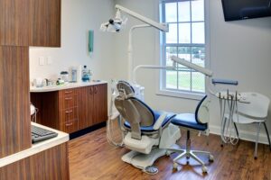 Dentist's office. 